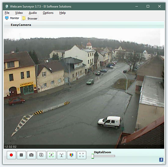 Webcam video recordig software